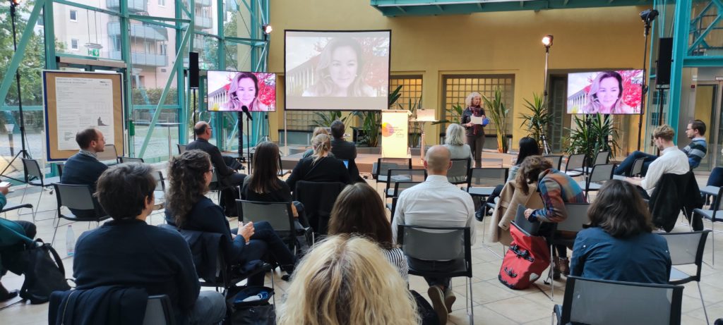 Ariel Kalil from the University of Chicago holds her keynote speech "Behavioral Insights and Children’s early learning"