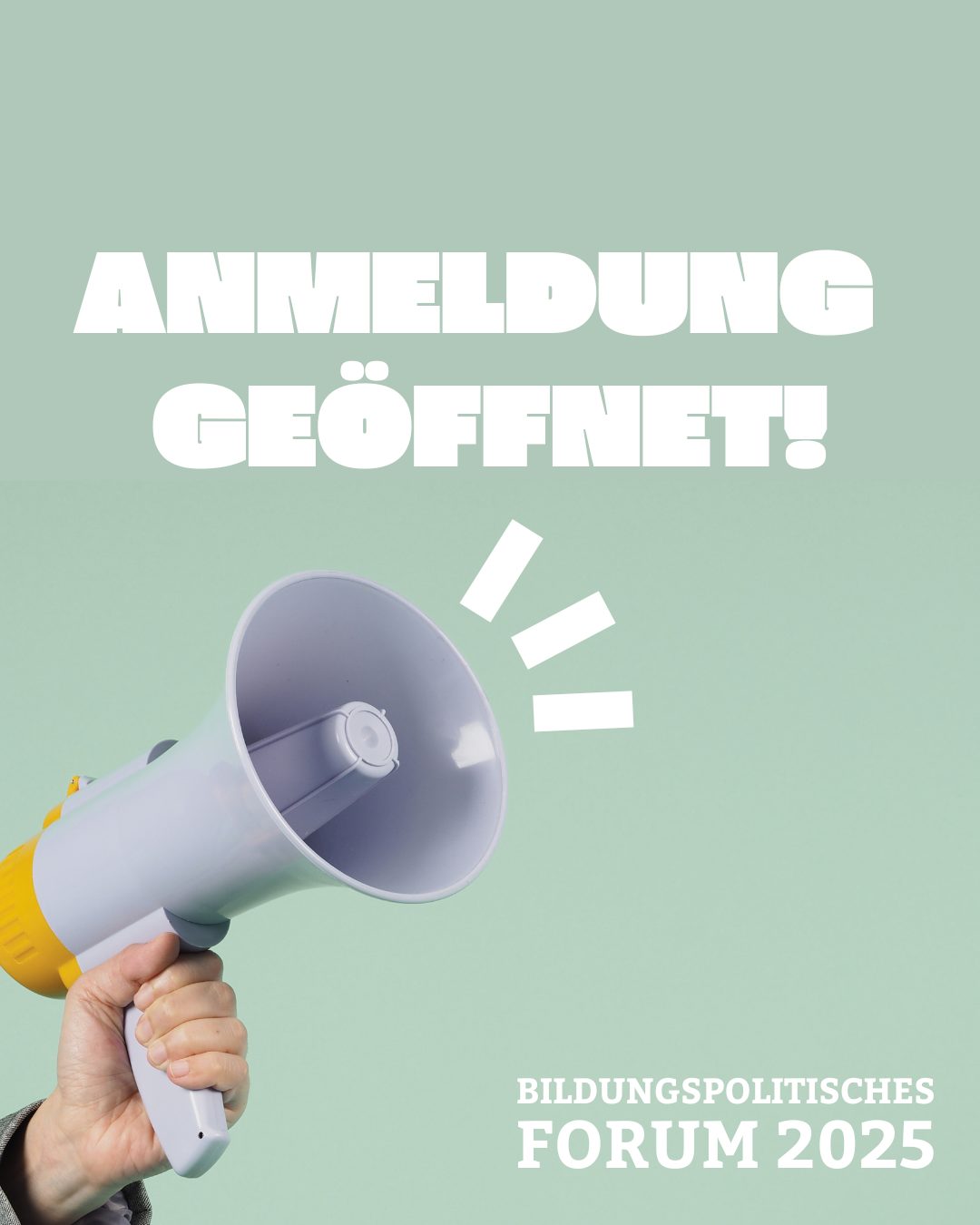 BPF25 Anmeldung ist geöffnet