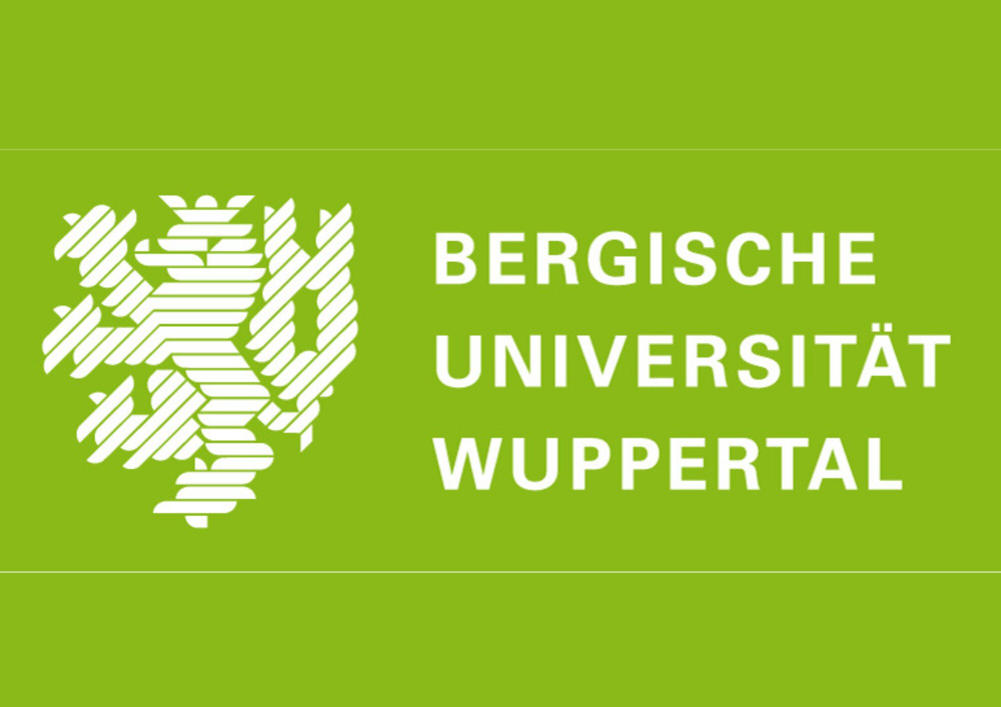 Bergische Universität Wuppertal Logo grün